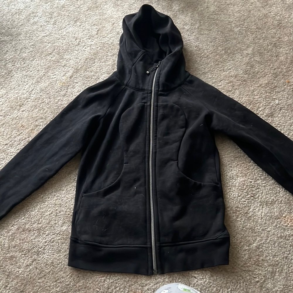 lululemon scuba zip up hoodie
